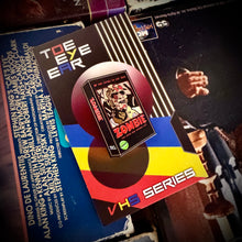 Load image into Gallery viewer, Zombie VHS Enamel Pin
