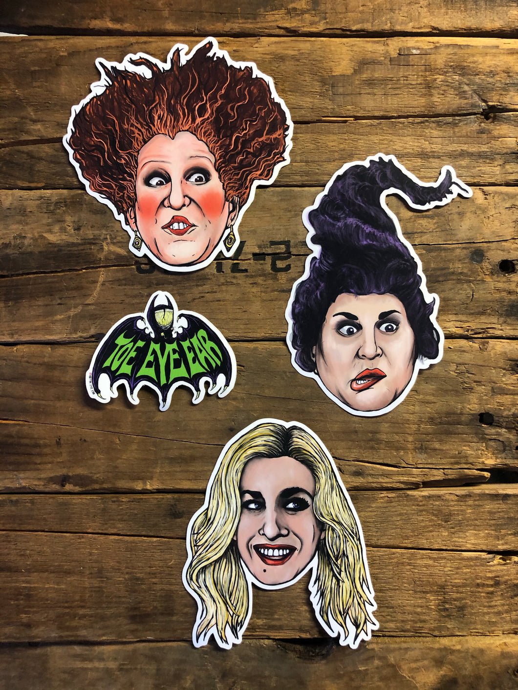 Sanderson Sisters Sticker/Magnet Set