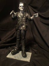 Load image into Gallery viewer, 13” Black and White Frankenstein Model
